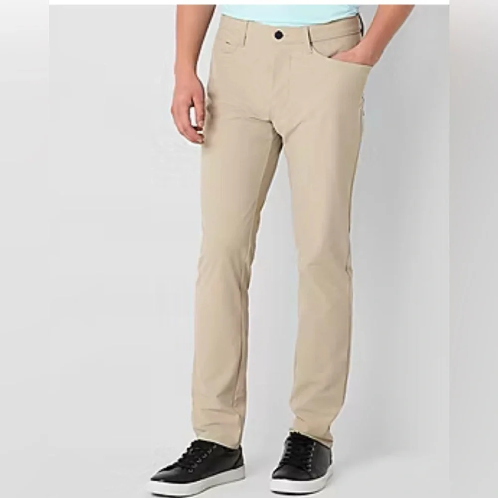 Stylus 5 Pocket Pant Mens Slim Fit Flat Front Pant